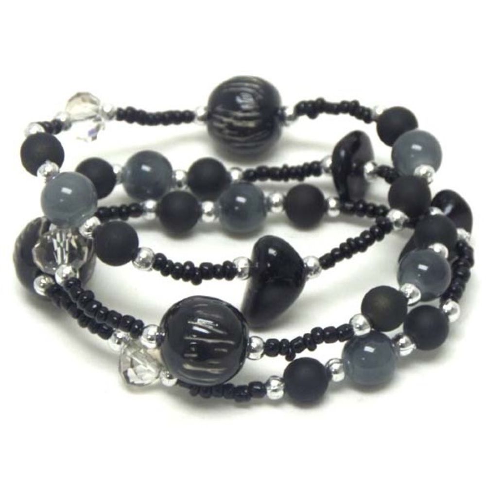 Friendship BANGLE Beaded Stretch BRACELET ~ One Size Fits All